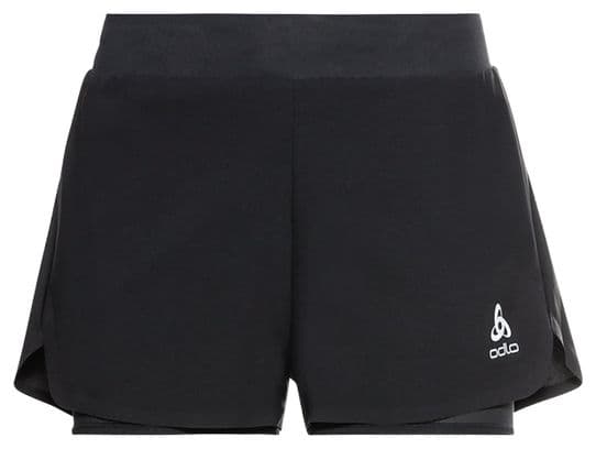 Short 2-en-1 Odlo Zeroweight 3in Noir Femme