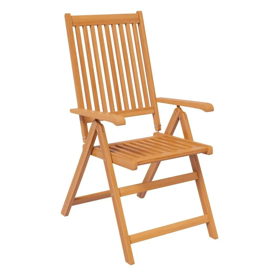 vidaXL - Tuinset - Bruin - Acaciahout - 7 stuks