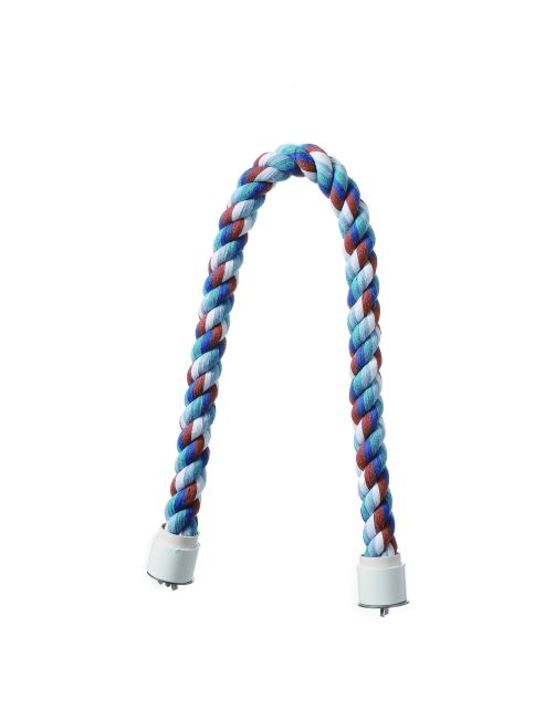 Sky Pet Products Zitstok Cotton Rope Perch - Vogelverblijven-Toebehoren - per stuk Extra Large