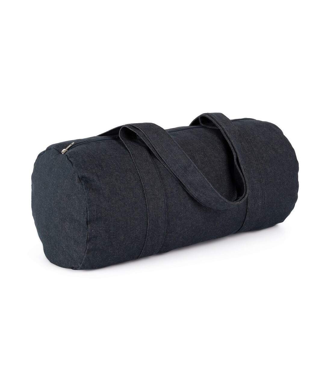 Sac voyage polochon denim - KI5606 - bleu marine denim