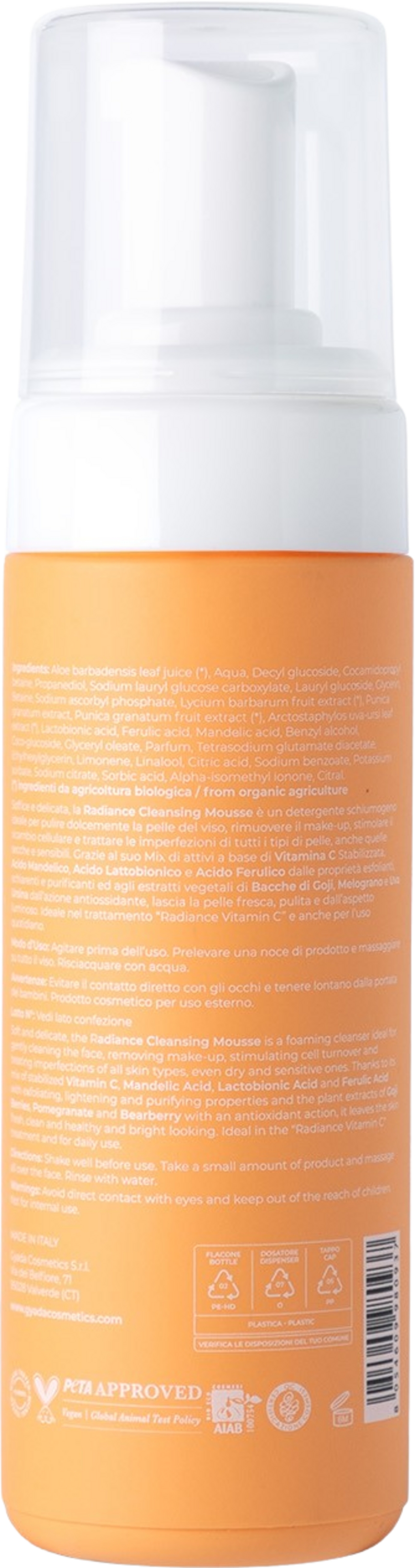 GYADA Cosmetics  Radiance Reinigungsmousse, 150 ml