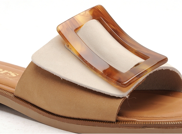 Wikers mules et sabots plats femme h34513 marron