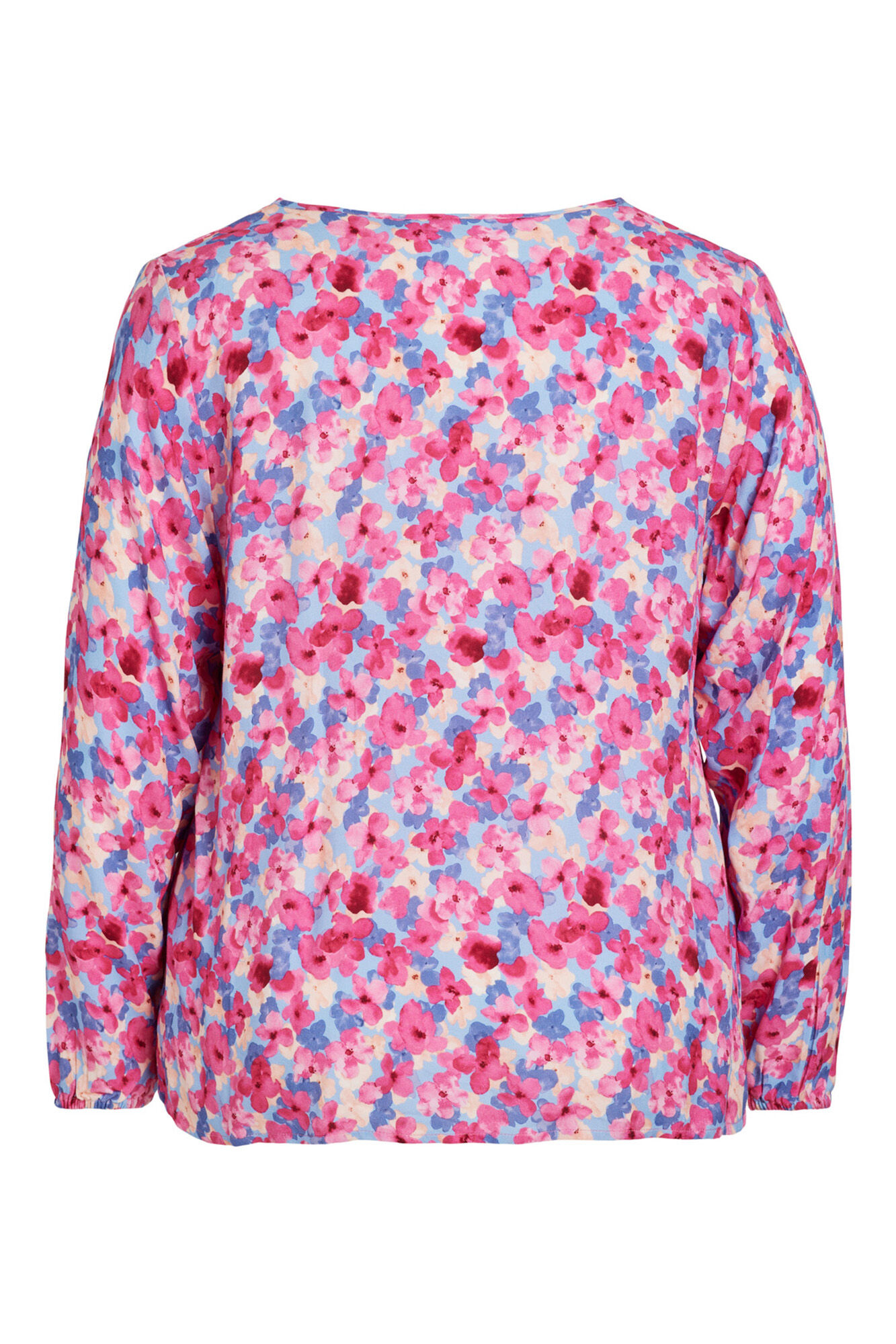 Blusa de manga comprida Evoked by Vila - Azul
