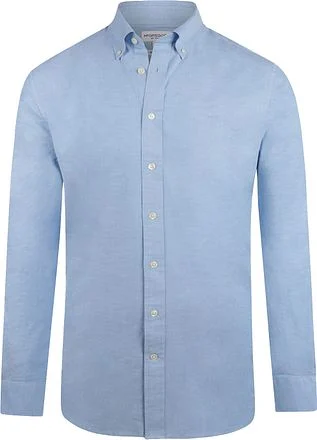 McGregor Overhemd Oxford Blauw MM242.6001.01-2001 kopen