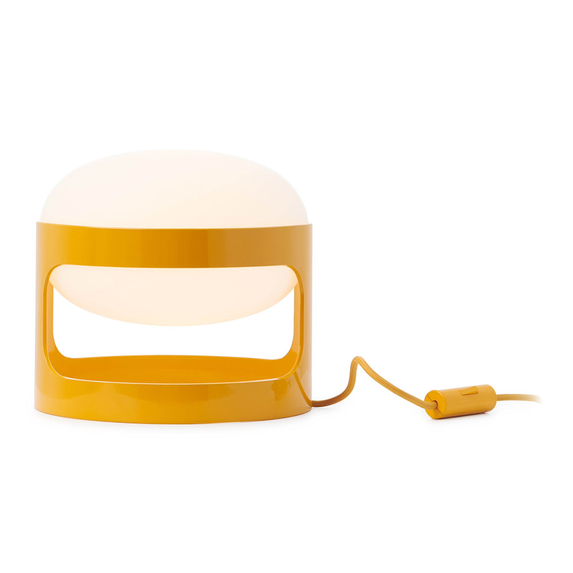 Kartell KD28 Tafellamp - Mosterd