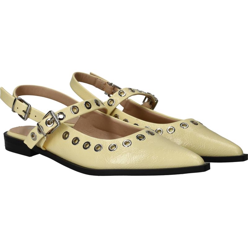 POSH by Poelman Slingbacks Geel Dames