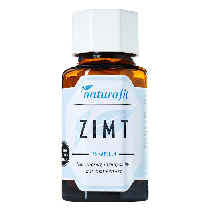 Naturafit Zimt Kapseln, 75 St