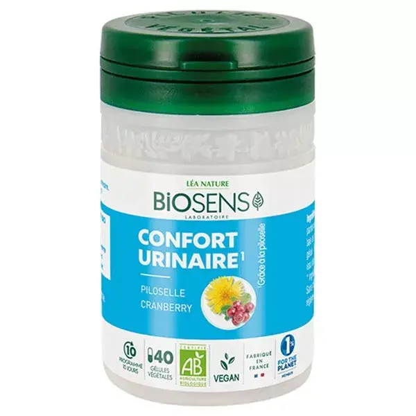 Biosens Organic Urinary Comfort 40 Cápsulas Vegetais