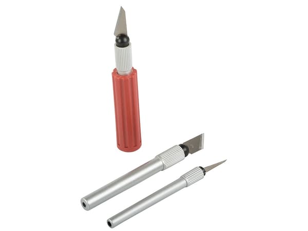 Hobbykniv / Skalpellkniv - Kniv med 13 blader til hobbyprosjekter
