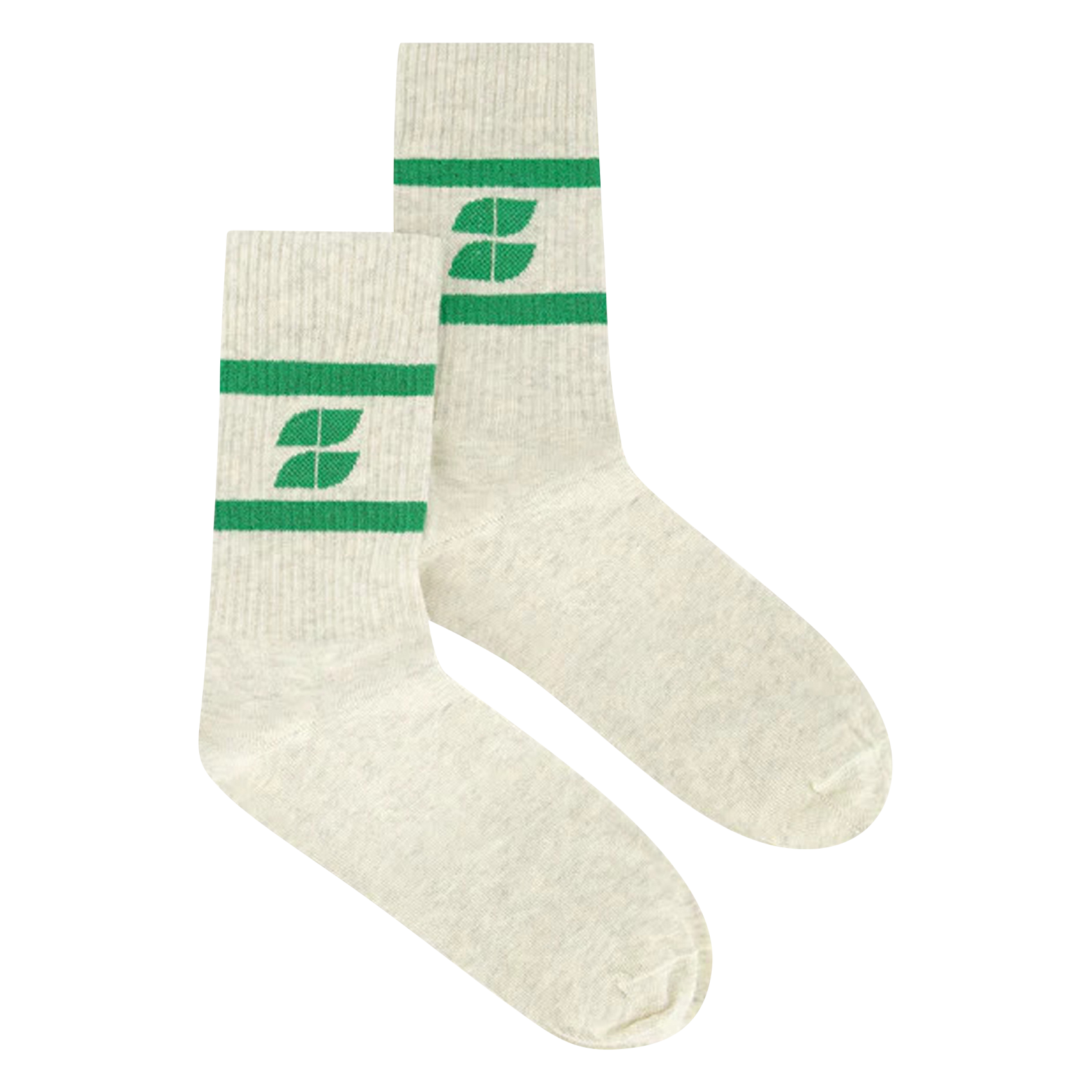 Chaussettes en coton mélangé | Vert
