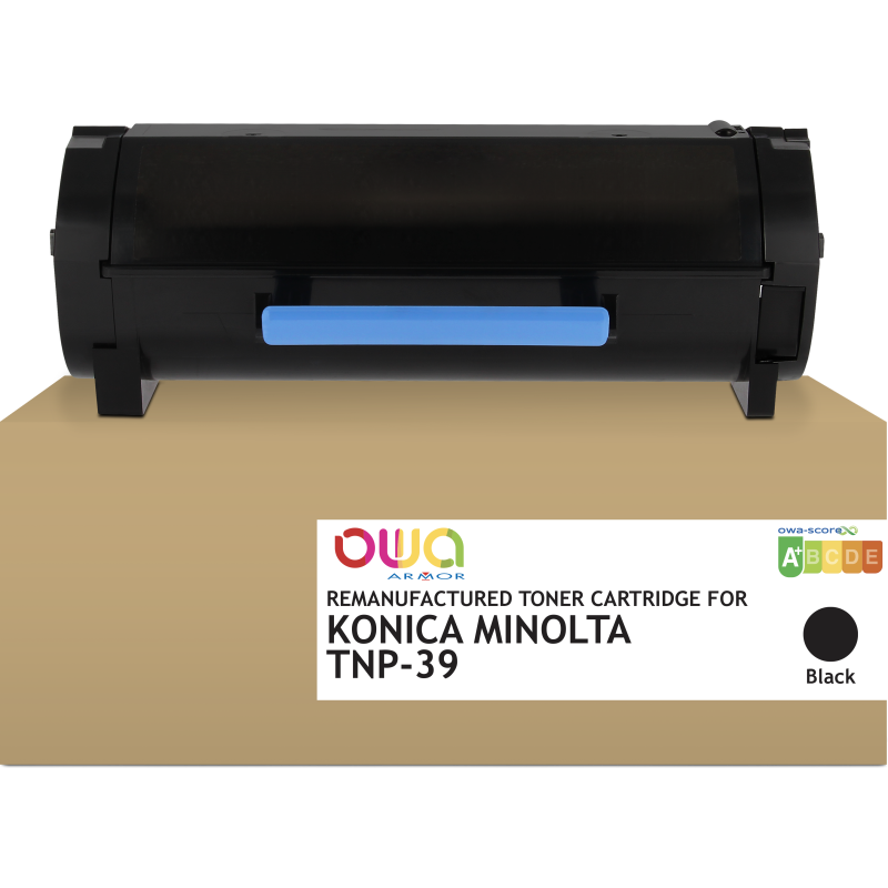 Toner remanufacturé OWA - standard - Noir - pour KONICA MINOLTA TNP-39, KONICA MINOLTA TNP-39, DEVELOP TNP-36, TNP-39