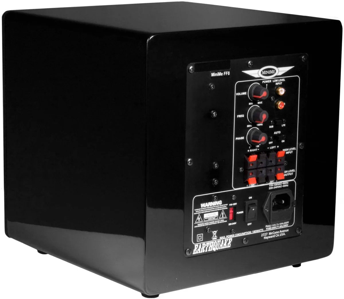 Earthquake MiniMe-FF8-V2 Caissons de basses
