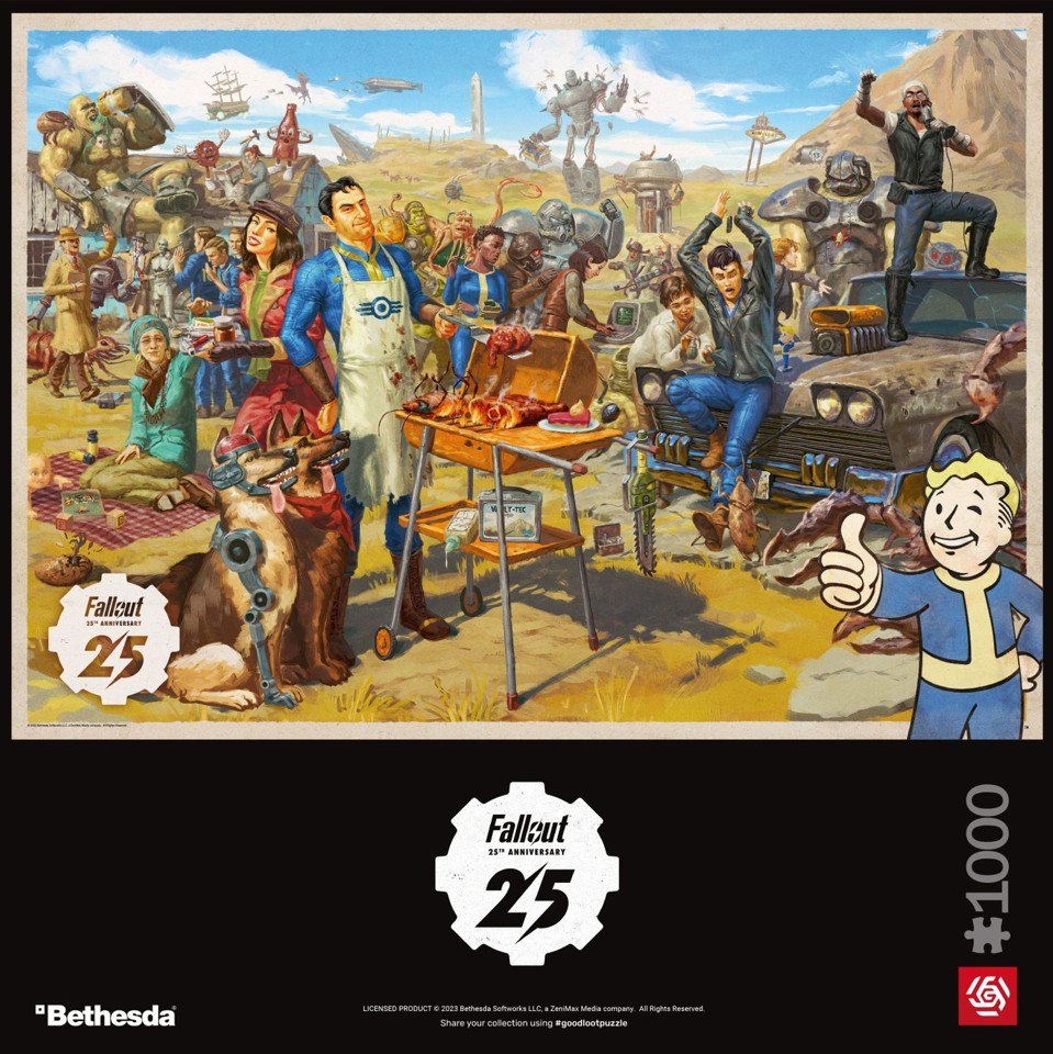 Good Loot - Gaming Puzzle: Fallout 25th Anniversary Puzzles - 1000