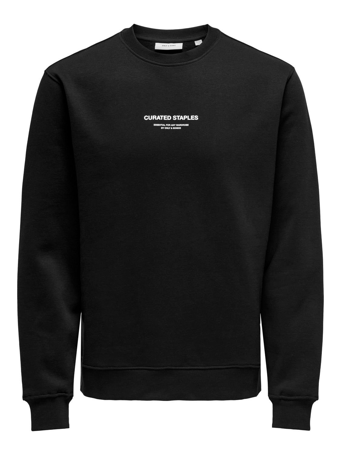 ONSCURATED Sweatshirt Black