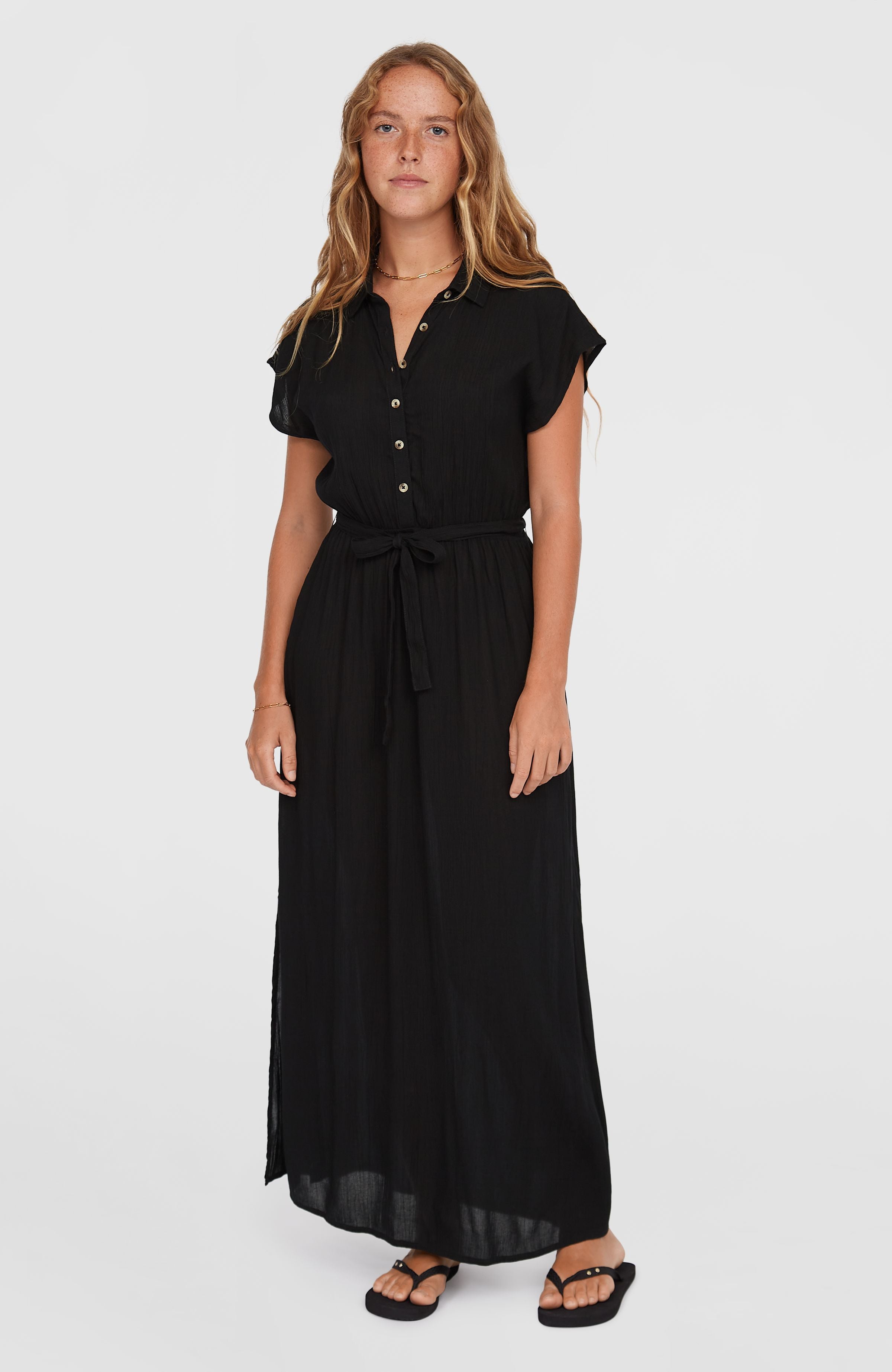 Lori Maxi overhemdjurk