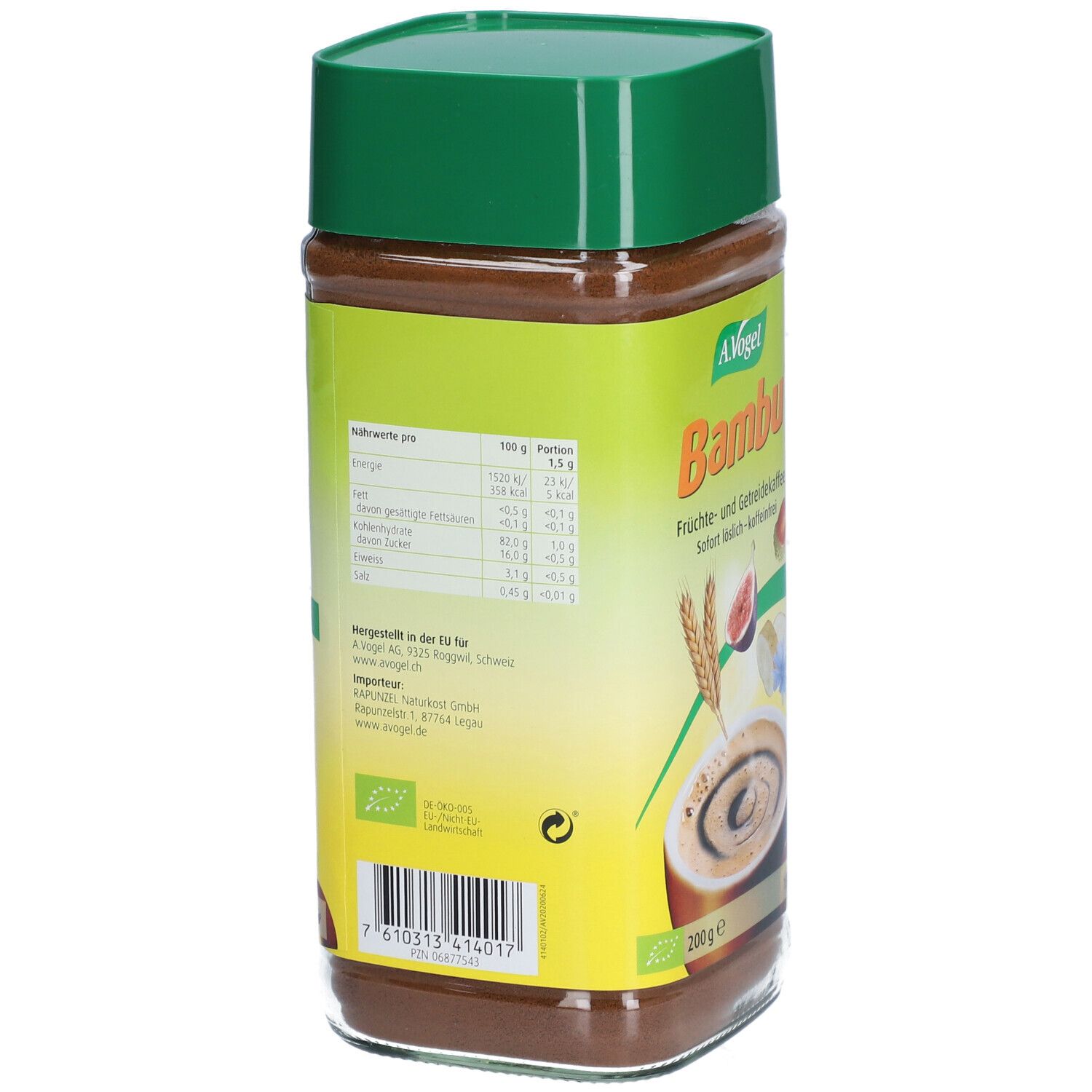 Bambu® Instant Früchte- und Getreidekaffee
