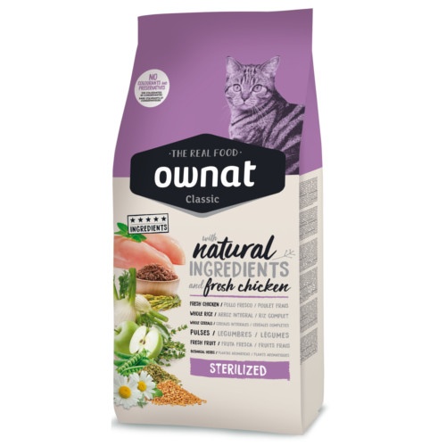 Ownat Classic Esterilizado Pienso para gatos