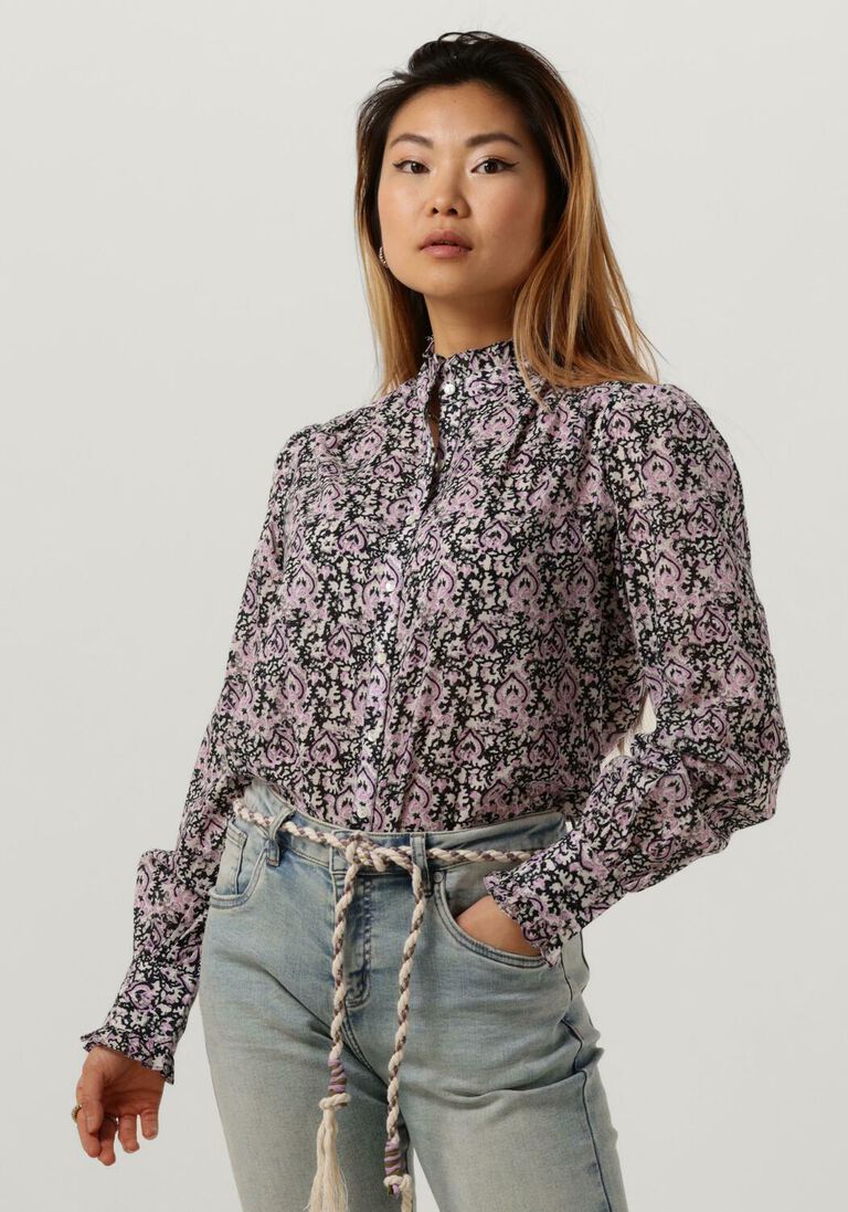 CIRCLE OF TRUST paarse circle of trust blouse charlie blouse