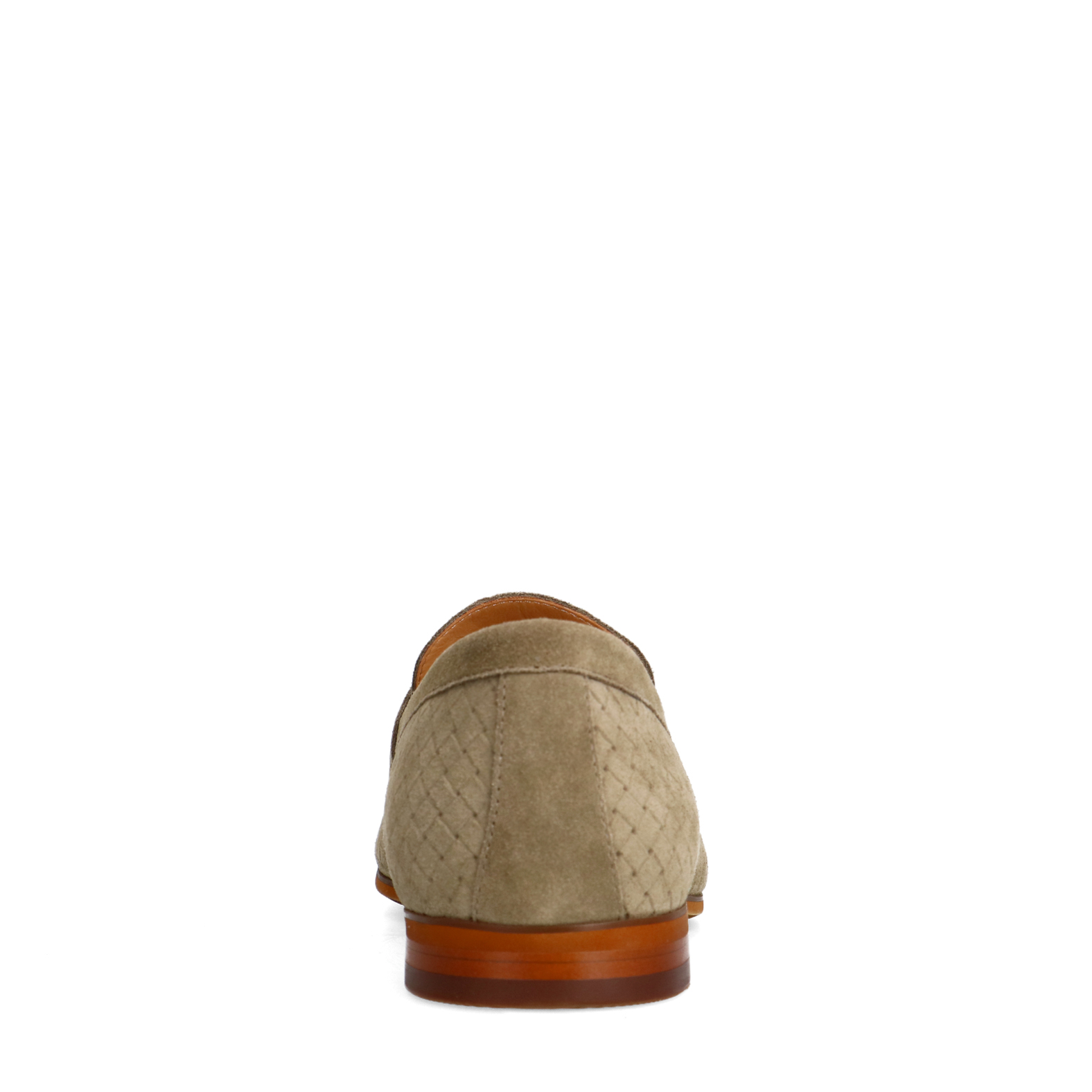 Taupe suède loafers