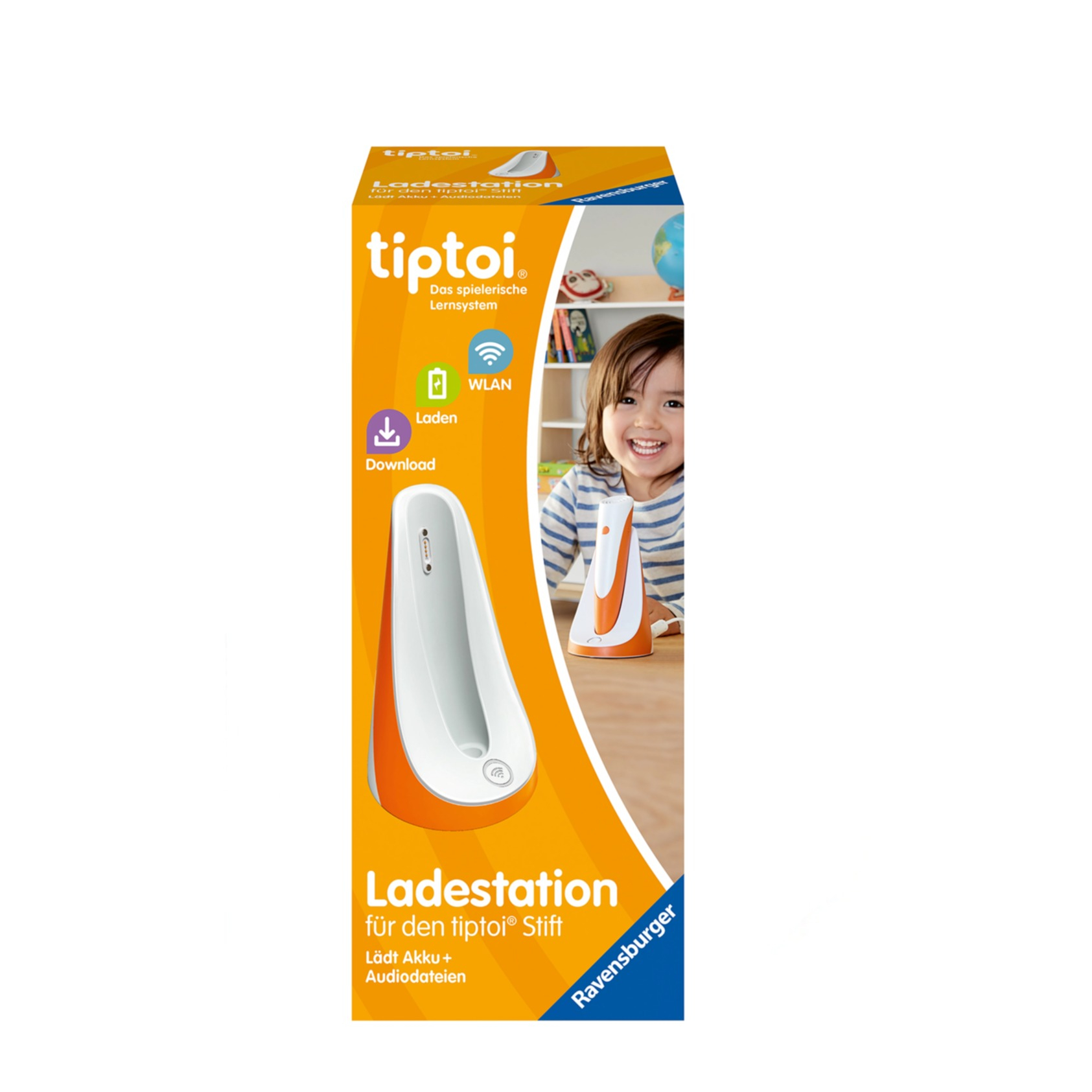 Tiptoi Stift Ladestation für Akku / Audiodateien Kinder Lernsystem Zubehör (111)
