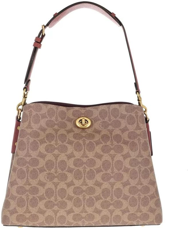 Coach - Signature Willow - Schoudertas - Beige - Coated Canvas