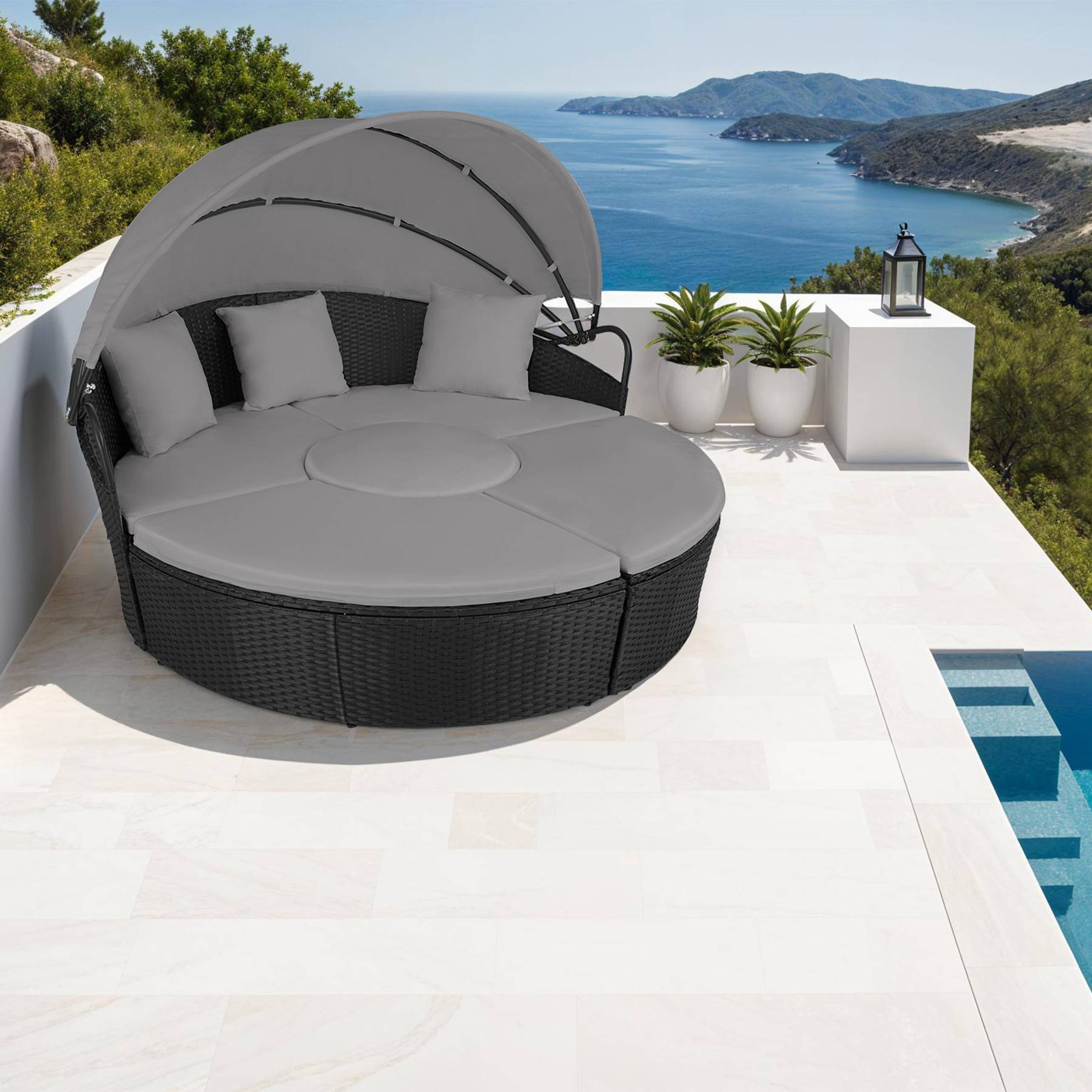 Rattan Sonneninsel Santorin