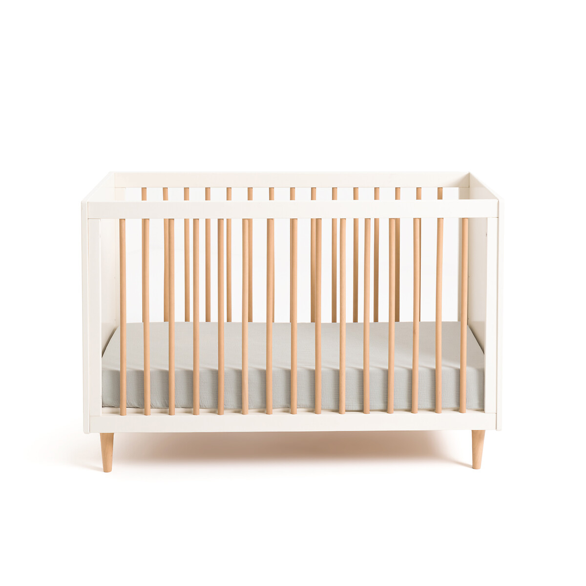 LA REDOUTE INTERIEURS<br>Cama de vime para bebê com base ajustável, Kaya