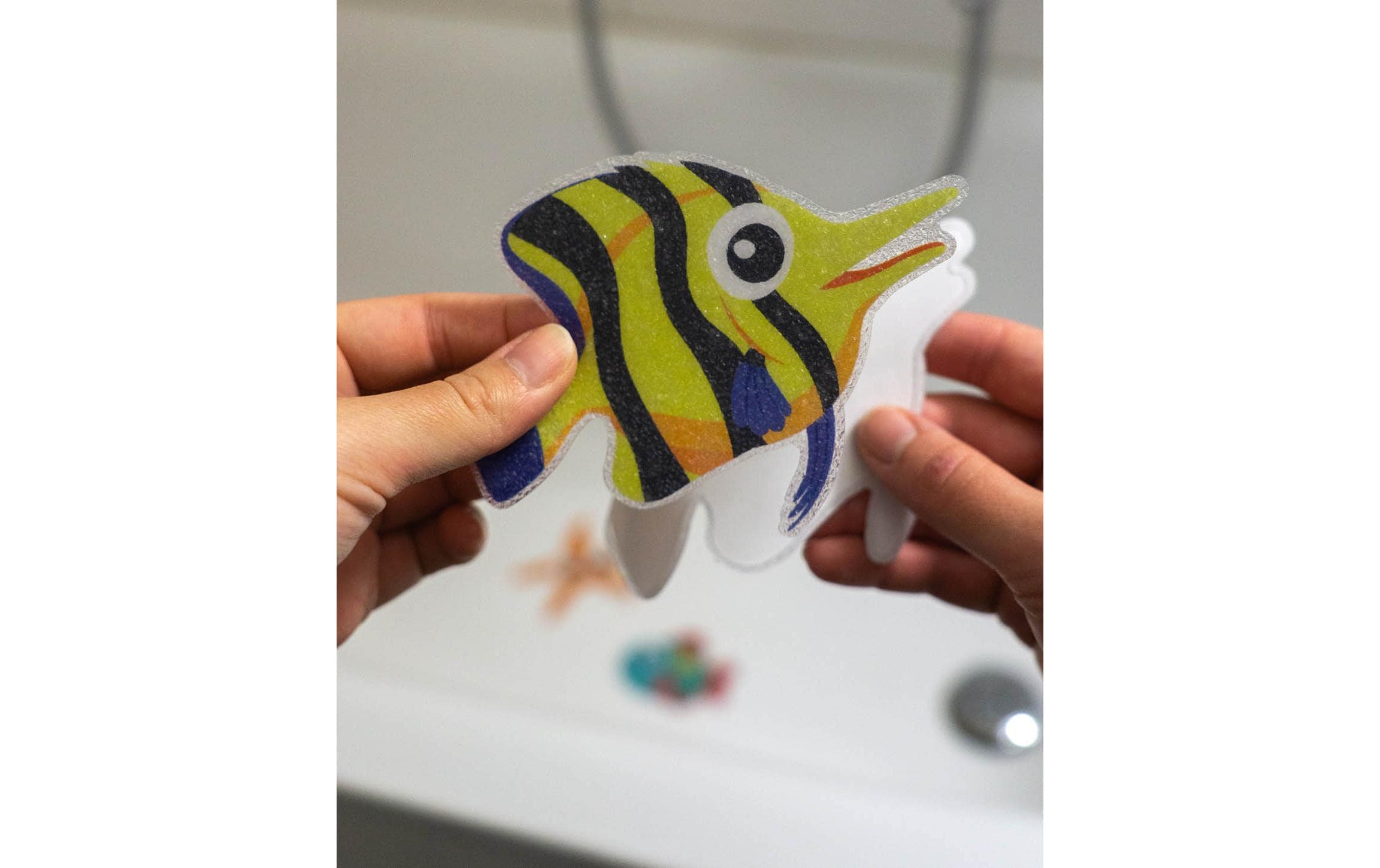 Badewanneneinlage Meerestiere 9 Stück, MehrfarbigAntirutsch-Sticker