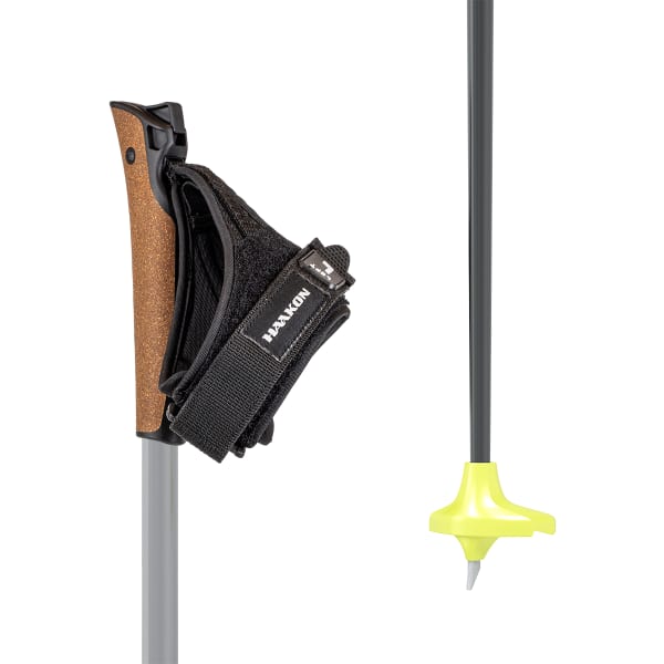 Bâton ski de fond HAAKON PRO SPEED 2.0 BLACK/YELLOW