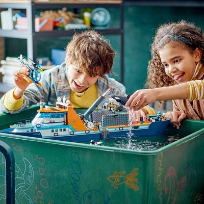 LEGO City 60368 Polarutforskere Med Skip