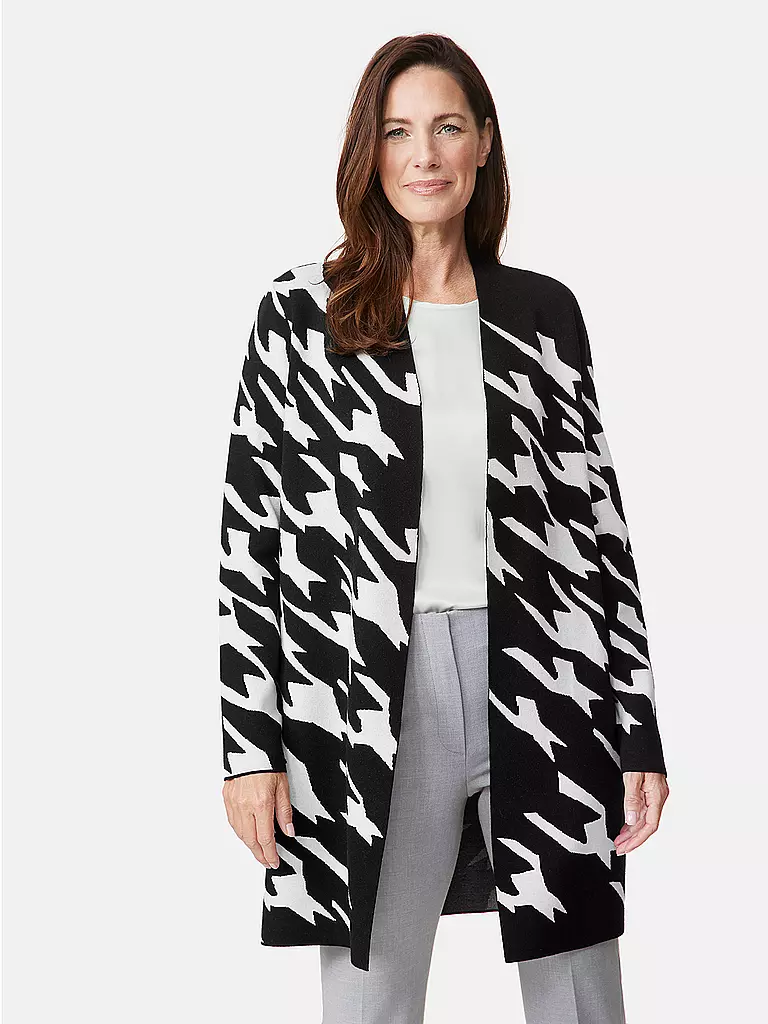 GERRY WEBER Strickjacke schwarz