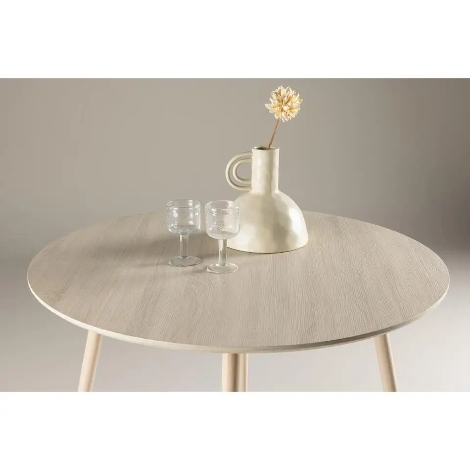 Svea - Sano ronde eettafel - ø100 cm - whitewash