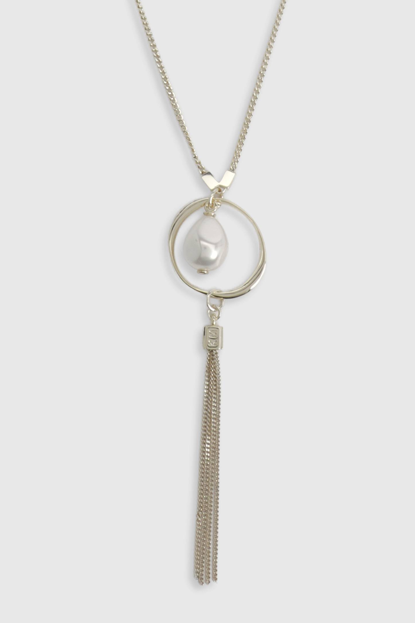 KarenMillen Collier Pendentif Perle Moderne