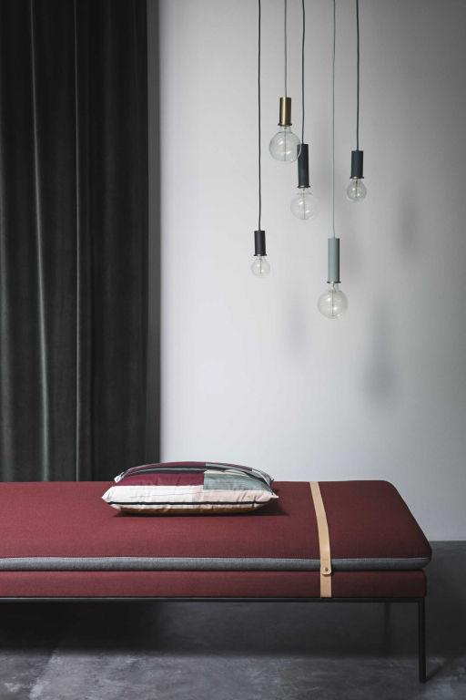 Ferm Living Turn Daybed bank Wool lichtgrijs