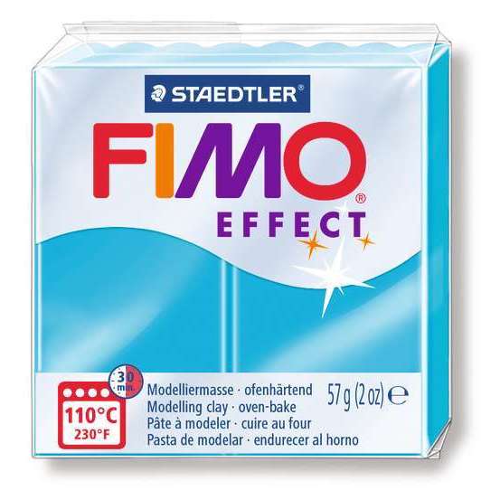 Fimo Effect Neon 57g bleu / 8010-301