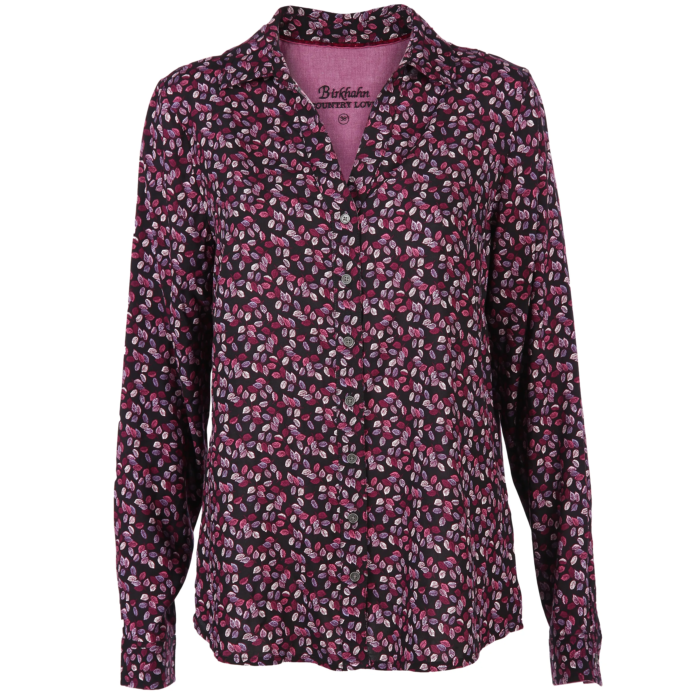 Damen Landhausbluse im Alloverprint