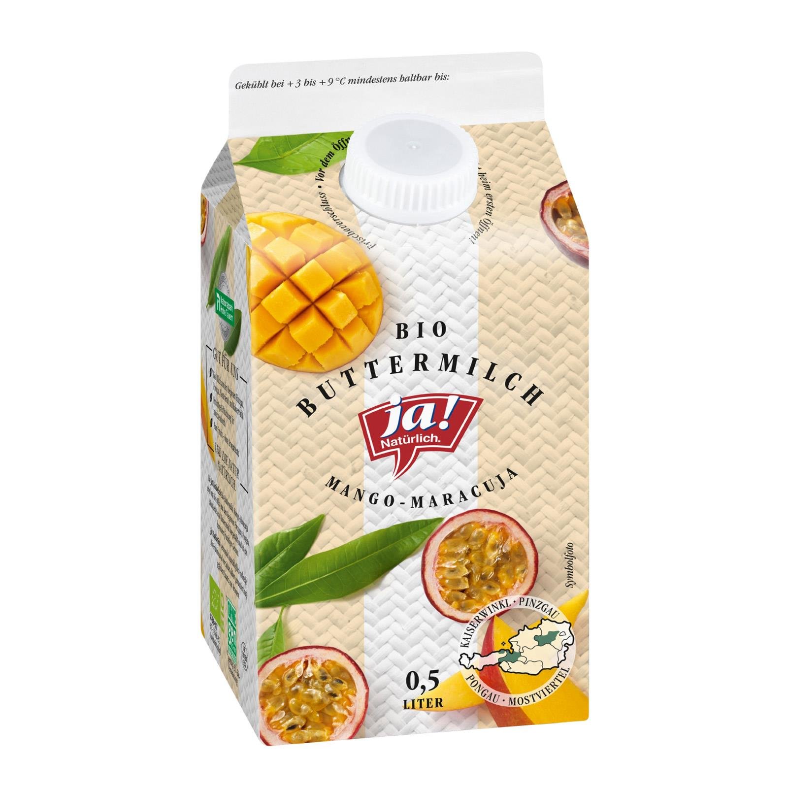 Ja! Natürlich Buttermilch Mango-Maracuja
