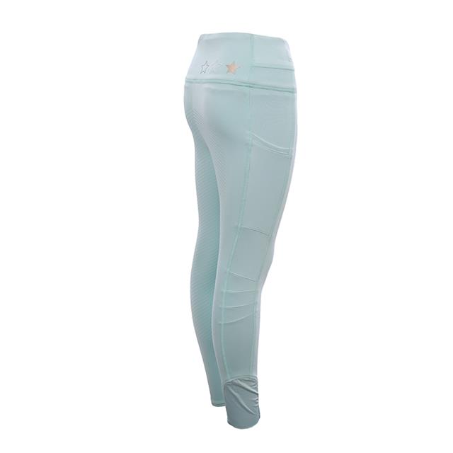 Paardrijlegging La Valencio LVValerie Kids Full Grip Lichtblauw
