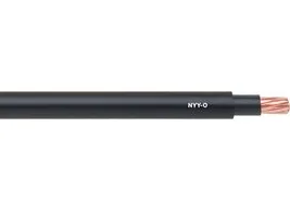 Lapp NYY-J, NYY-O, 50 m, Sort, PVC, 72 kg/km, 293 kg/km, 4000 V