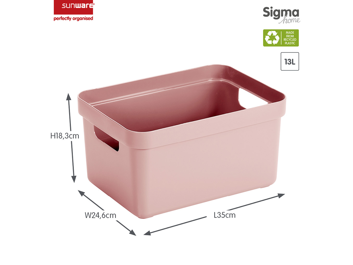 Sunware Sigma 13 liter Home set - Pink