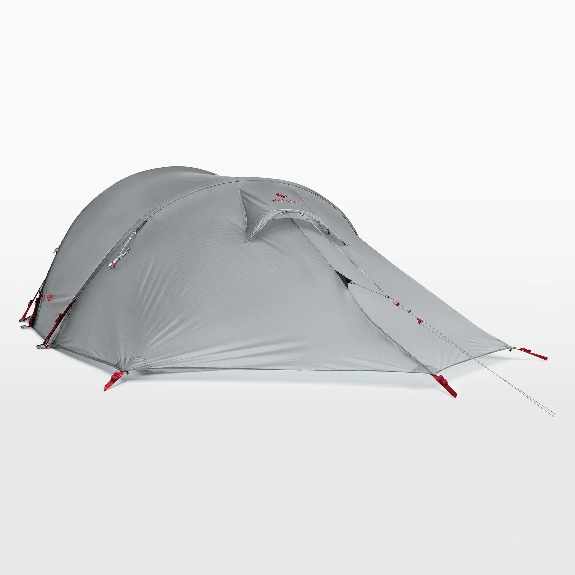 Helsport Lofoten Pro 2 Tent Stone Grey/Ruby Red