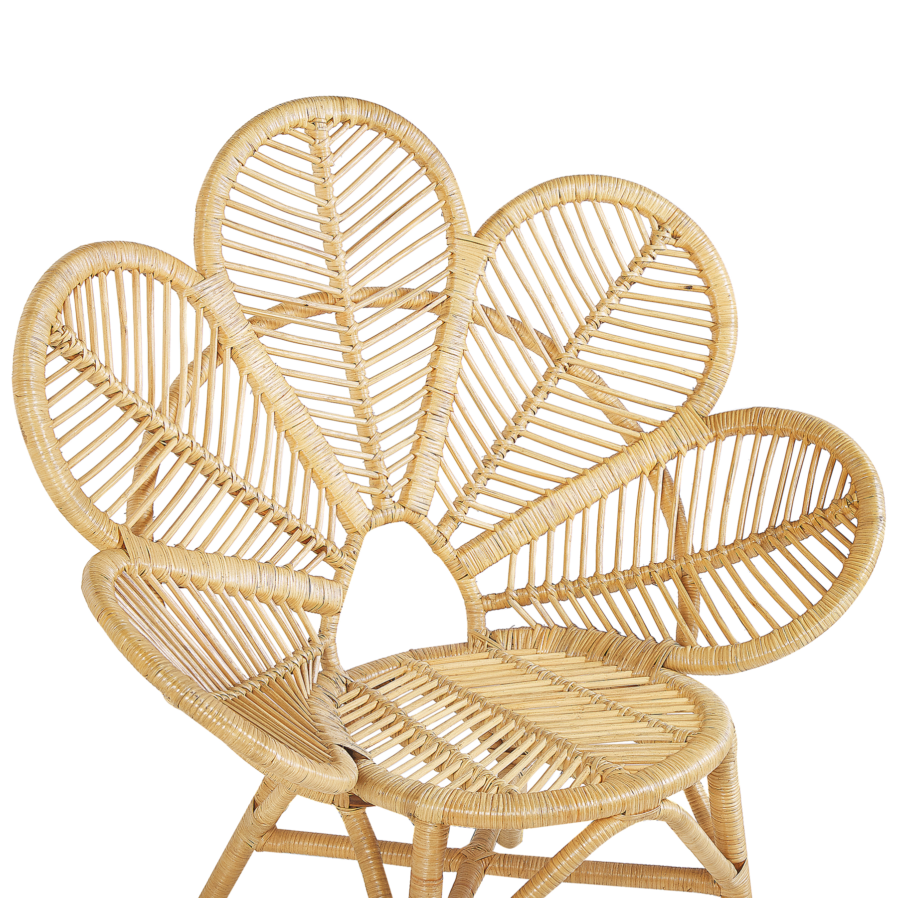 Beliani - FLORENTINE - Fauteuil - Natuurlijk - Rotan