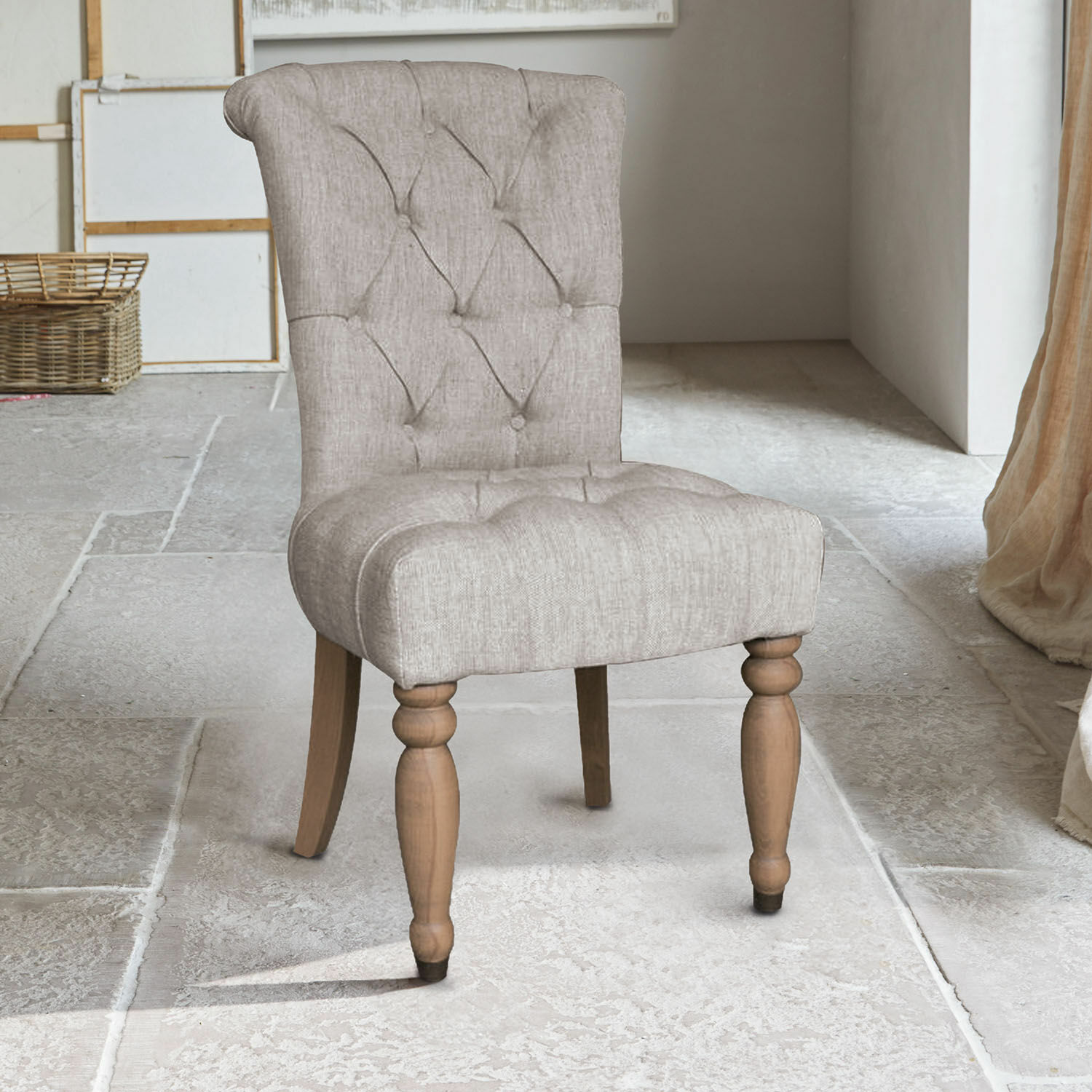 Stuhl Claville leinen