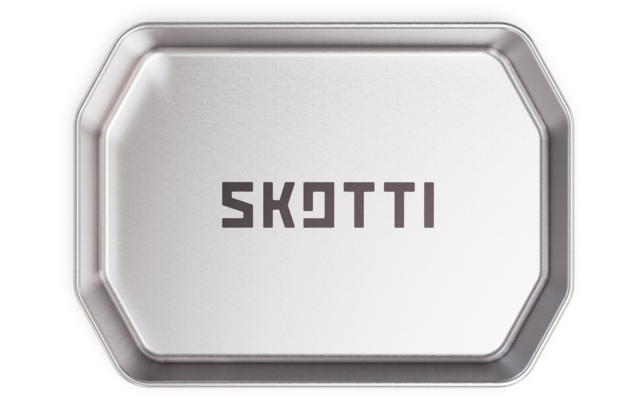 SKOTTI PLADE Teller Edelstahl