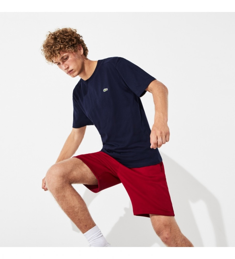 Camiseta de tênis Lacoste azul marinho