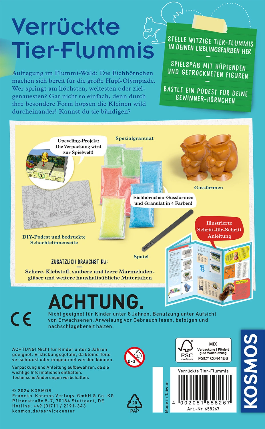 Experimentierkasten VERRÜCKTE TIER-FLUMMIS