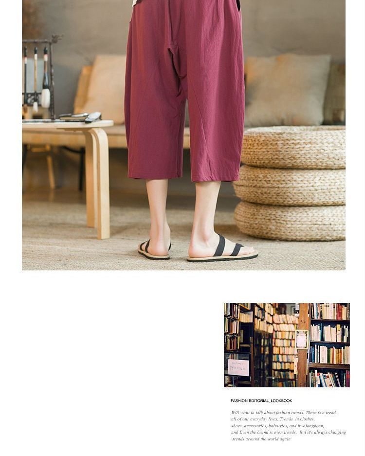 Lefitt - Harem Cropped Broek