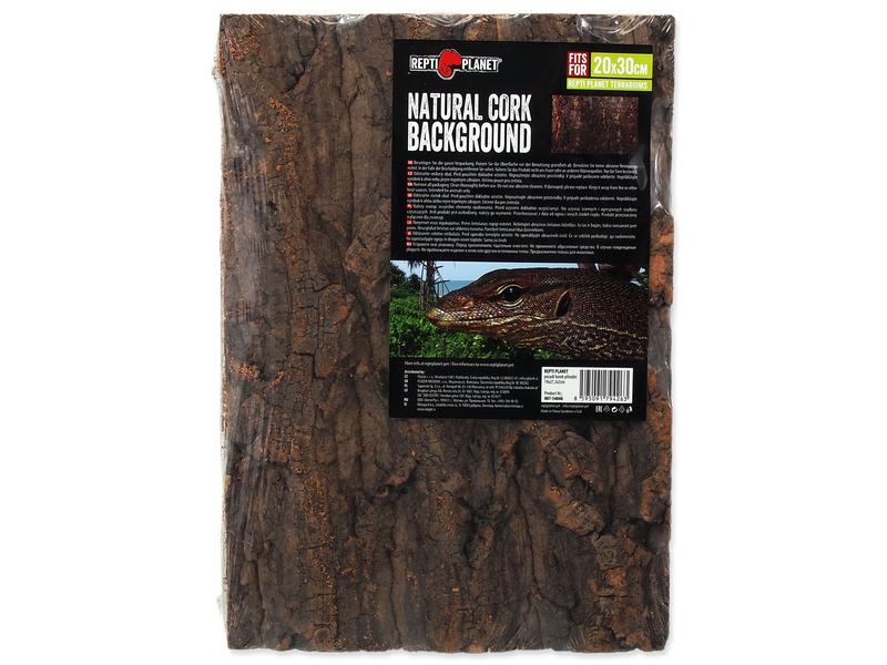 Repti Planet Kork-Rück Wand 19 x 27.3 x 2 cm Terrarienrückwand aus Kork