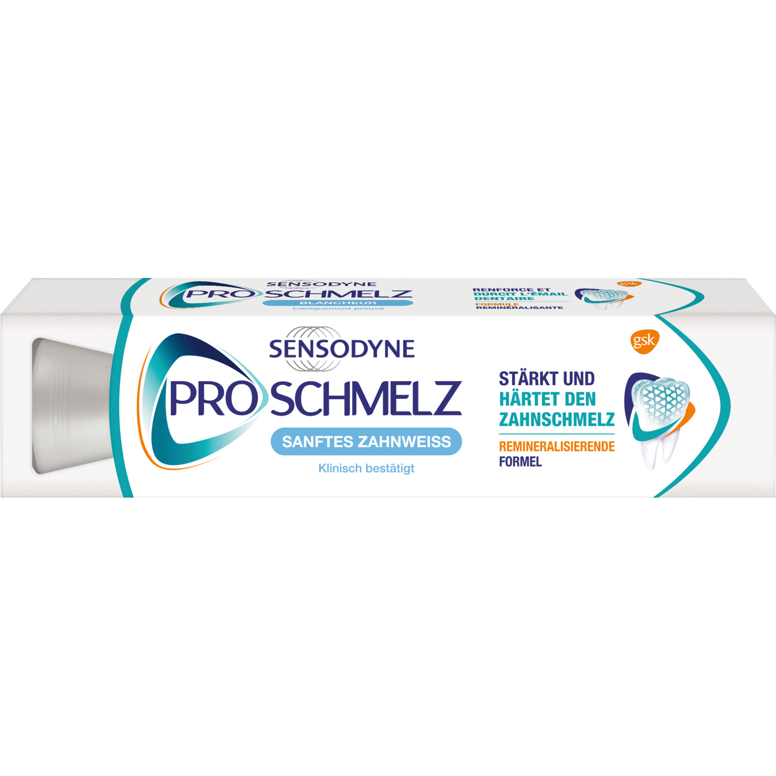 Sensodyne Zahnpasta Pro Schmelz sanftes Zahnweiss 100 ml