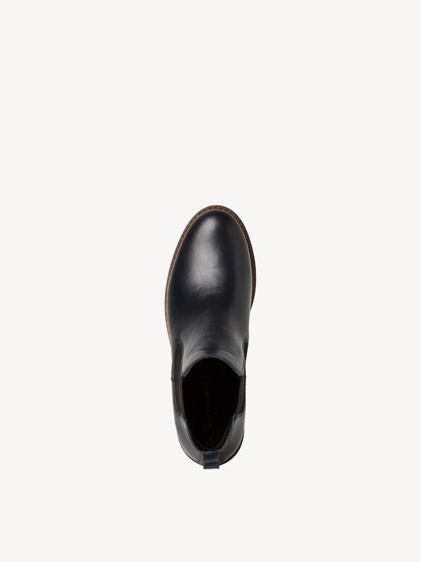 Leren Chelseaboot - blauw